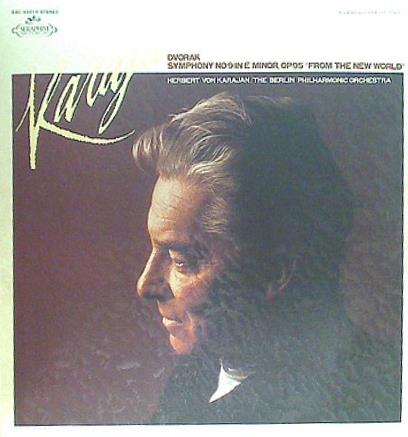 LP Record Karajan Best 1500 Dvorak Symphony No. 9 From the New