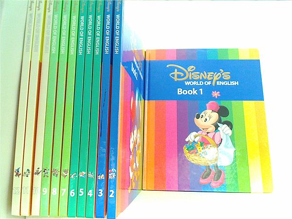 [N-4682] ディズニー 英語 教材 disney World of English 1〜12巻 N-4682] ディズニー 英語 教材 disney World of English 1〜12巻