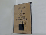 LANVIN NOIR リボン付き上品トートBAG GLOW 2025年 4月号 特別付録