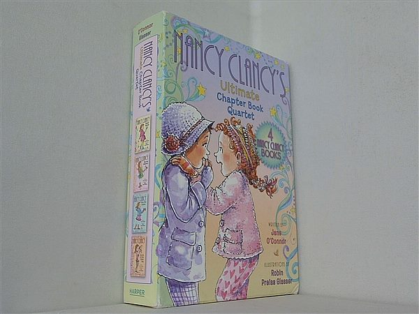 Fancy Nancy: Nancy Clancy's Ultimate Chapter Book Quartet: Books 1 through 4  O'Connor  Jane Glasser  Robin Preiss １巻-４巻。BOXケース付属。