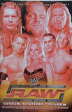 WWE RAW OFFICIAL SOUVENIR PROGRAM