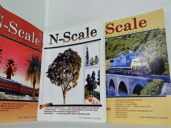 N-Scale January/February などのセット ３点。