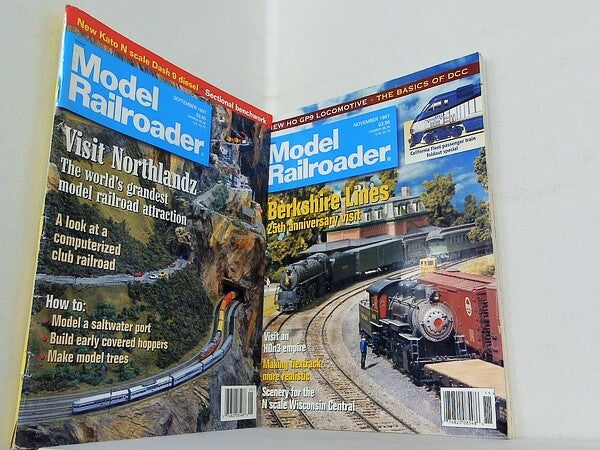 Model Railroader 1997年号 ９月号,１１月号。