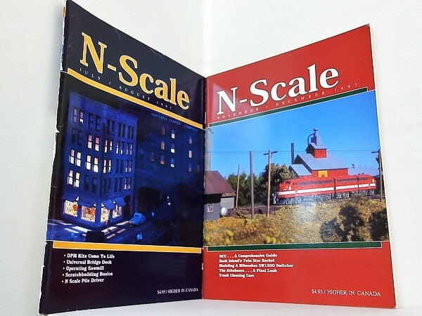 N-Scale JULY/AUGUST などのセット ２点。