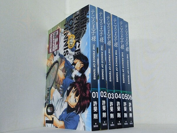テニスの王子様完全版 Season2 愛蔵版コミックス 許斐 剛 １巻-６巻。スリーブケース付属。