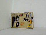 AXIA ハイポジ カセットテープ 64 PS-2