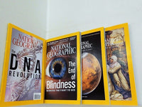 NATIONAL GEOGRAPHIC ナショナルジオグラフィック 2016年号 ８月号-９月号,１１月号-１２月号。