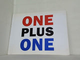 ONE PLUS ONE ワン・プラス・ワン