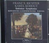 Franz Xaver Richter/Karel Kohout Symphonies