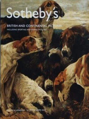 図録・カタログ Sotheby's British and Continental Pictures Including Sporting and Animal Pictures OLYMPIA LONDON 14 September 2008