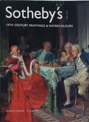 図録・カタログ Sotheby's 19TH CENTURY PAINTINGS ＆ WATERCOLOURS OLYMPIA LONDON 17 JULY 2002