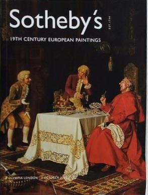 図録・カタログ Sotheby's 19TH CENTURY EUROPEAN PAINTINGS OLYMPIA LONDON 1 OCTOBER 2003