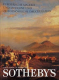 図録・カタログ SOTHEBY'S EUROPÄISCHE MALEREI UND MODERNE UND ZEITGENÖSSISCHE DRUCKGRAPHIK ZURICH MONTAG 25 SEPTEMBER 2000