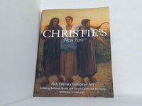 図録・カタログ CHRISTIE'S New York 19th Century European Art WEDNESDAY 23 APRIL 2003