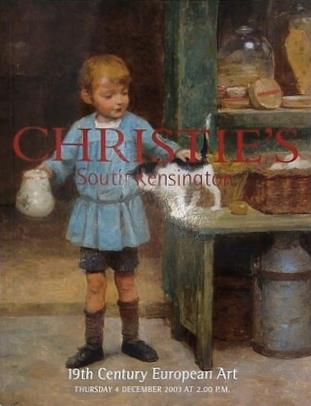 図録・カタログ CHRISTIE'S South Kensington 19th Century European Art THURSDAY 4 DECEMBER 2003 AT 2.00 PM