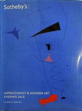 図録・カタログ Sotheby's IMPRESSIONIST ＆ MODERN ART EVENING SALE LONDON 19 JUNE 2012