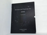 図録・カタログ Christie's London German ＆ Austrian Art 2000 17 OCTOBER 2000 １巻-２巻。BOXケース付属。