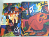 図録・カタログ Christie's London German ＆ Austrian Art 2000 17 OCTOBER 2000 １巻-２巻。BOXケース付属。
