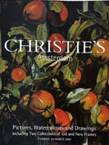 図録・カタログ CHRISTIE'S Amsterdam Pictures Watercolours and Drawings TUESDAY 20 MARCH 2001