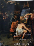 図録・カタログ CHRISTIE'S NEW YORK OLD MASTER PAINTINGS PART II Thursday 26 January 2012