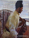 図録・カタログ Christie’s 19TH CENTURY EUROPEAN ART INCLUDING ORIENTALIST ART