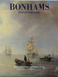 図録・カタログ BONHAMS KNIGHTSBRIDGE Marine Paintings and Works of Art Thursday 11th January 1996 at 11am and 6pm