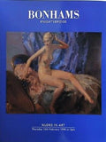 図録・カタログ BONHAMS KNIGHTSBRIDGE NUDES IN ART Thursday 12th February 1998 at 2pm