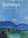 図録・カタログ Sotheby's Schweizer Kunst Swiss Art Zürich 25 November 2002