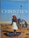 図録・カタログ CHRISTIE'S London 19th Century European Art Including Ottomans and Orientalists THURSDAY 20 JUNE 2002