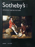 図録・カタログ Sotheby's IMPORTANT BRITISH PICTURES LONDON 1 JULY 2004