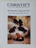 図録・カタログ CHRISTIE'S Sporting art dogs and cats London Thursday October 17th 1996