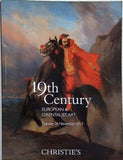 図録・カタログ Christie's 19th Century European ＆ Orientalist Art Tuesday 26 November 2013