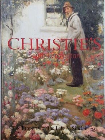 図録・カタログ CHRISTIE'S South Kensington The Property of the Late N. Sinclair Esq. may 2001