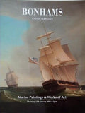 図録・カタログ BONHAMS KNIGHTSBRIDGE Marine Paintings ＆ Works of Art Thursday 13th January 2000 at 5pm