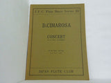楽譜・スコア D. Cimarosa Concert for two Flutes and Orchestra J.F.C Flute Music Series 35 チマローザ 二本のフルートのための協奏曲