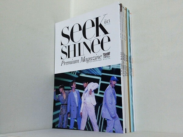 Seek SHINee Premium Magazine Vol.１３-Vol.２０。