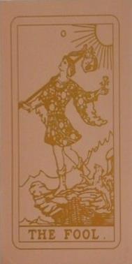 ピンクゴールドホイルタロットカード GOLD FOIL TAROT