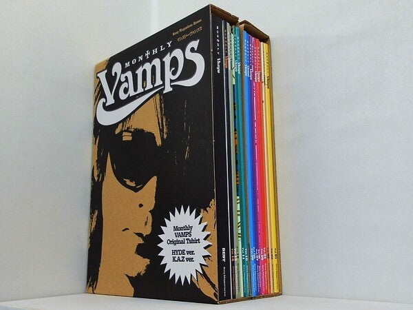 Monthly VAMPS Vol.１-Vol.１４,BEST。BOXケース付属。
