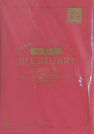 JILL STUART エコバッグ＆ストラップ付きポーチ2点SET ゼクシィ 2025年 6月号 別添付録