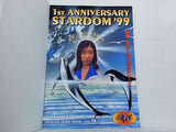 1ST ANNIVERSARY STARDOM '99 HYPER VISUAL FIGHTING ARSION OFFICIAL GUIDE BOOK Vol.9