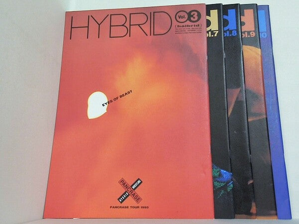 Hybrid PANCRASE HYBRID WRESTLING Vol.３,Vol.７-Vol.１０。