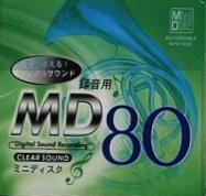 録音用 ミニディスク MD80 サニーテック