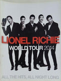 LIONEL RICHIE WORLD TOUR 2014