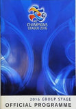 AFC CHAMPIONS LEAGUE 2016 GROUP STAGE OFFICIAL PROGRAMME