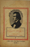 GEMS FROM THE GREAT MASTERS VOLUME 4 Chopin Faure 1940年