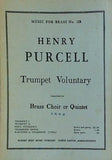楽譜・スコア MUSIC FOR BRASS No.128 HENRY PURCELL Trumpet Voluntary 金管5重奏楽譜 ジェレマイア・クラーク：トランペット・ヴォランタリー ジョン・コーリー編