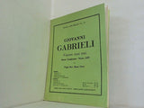 楽譜・スコア MUSIC FOR BRASS No.53 GIOBANNI GABRIELI Canzon noni toni eight-part Brass Choir ガブリエリ 第9旋法による8声のカンツォン