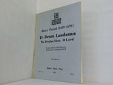楽譜・スコア Henry Purcell Te Deum Laudamus We Praise Thee O Lord Horn Quartet ヘンリー・パーセル テ・デウム・ラウダムス われら主をたたえん ホルン四重奏