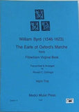 楽譜・スコア William Byrd The Earle of Oxford's Marche Horn Trio ウィリアム・バード オックスフォード伯爵の行進曲