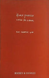 楽譜・スコア Horn-Postille op.46 4 Stücke für 4 Hörner Kurt Schwertsik クルト・シュヴィーツィク ホルン・ポスティーレ 4つのホルンのための4つの小品 作品46